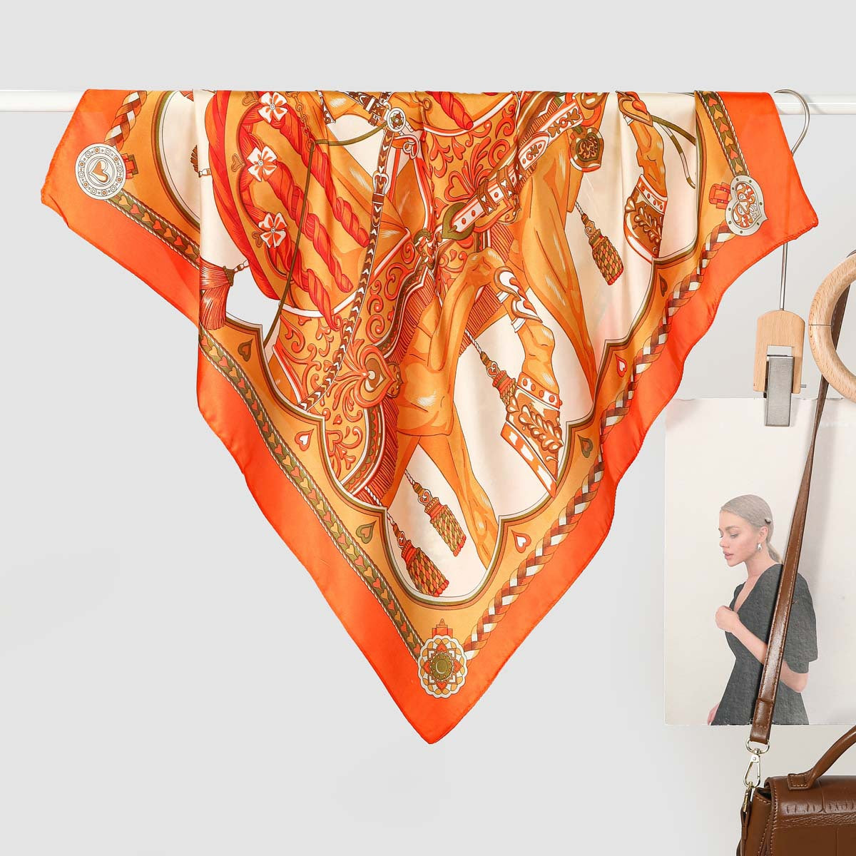 Four Seasons Artificial Silk Scarf