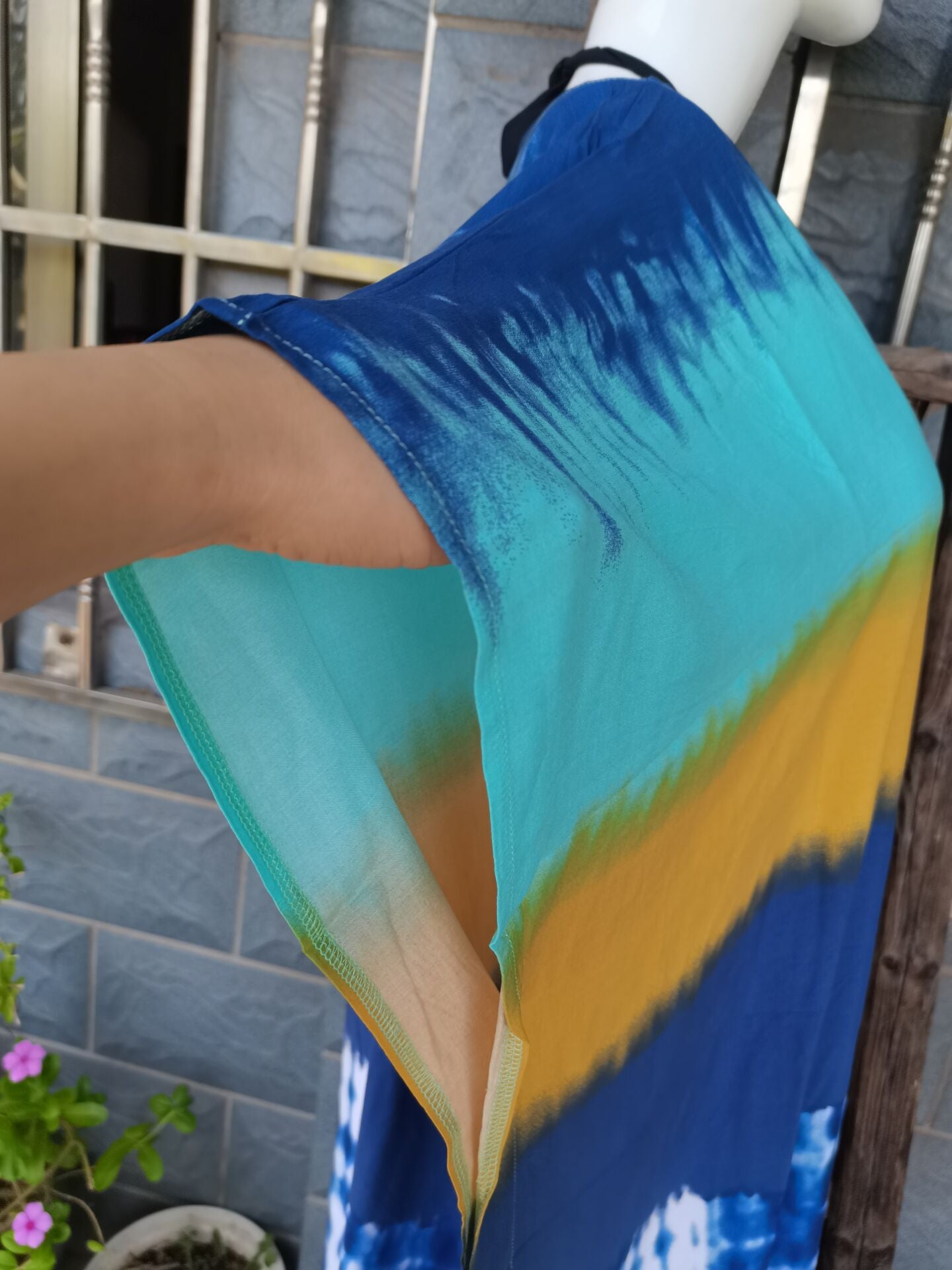 Printed Casual Dress Coverup