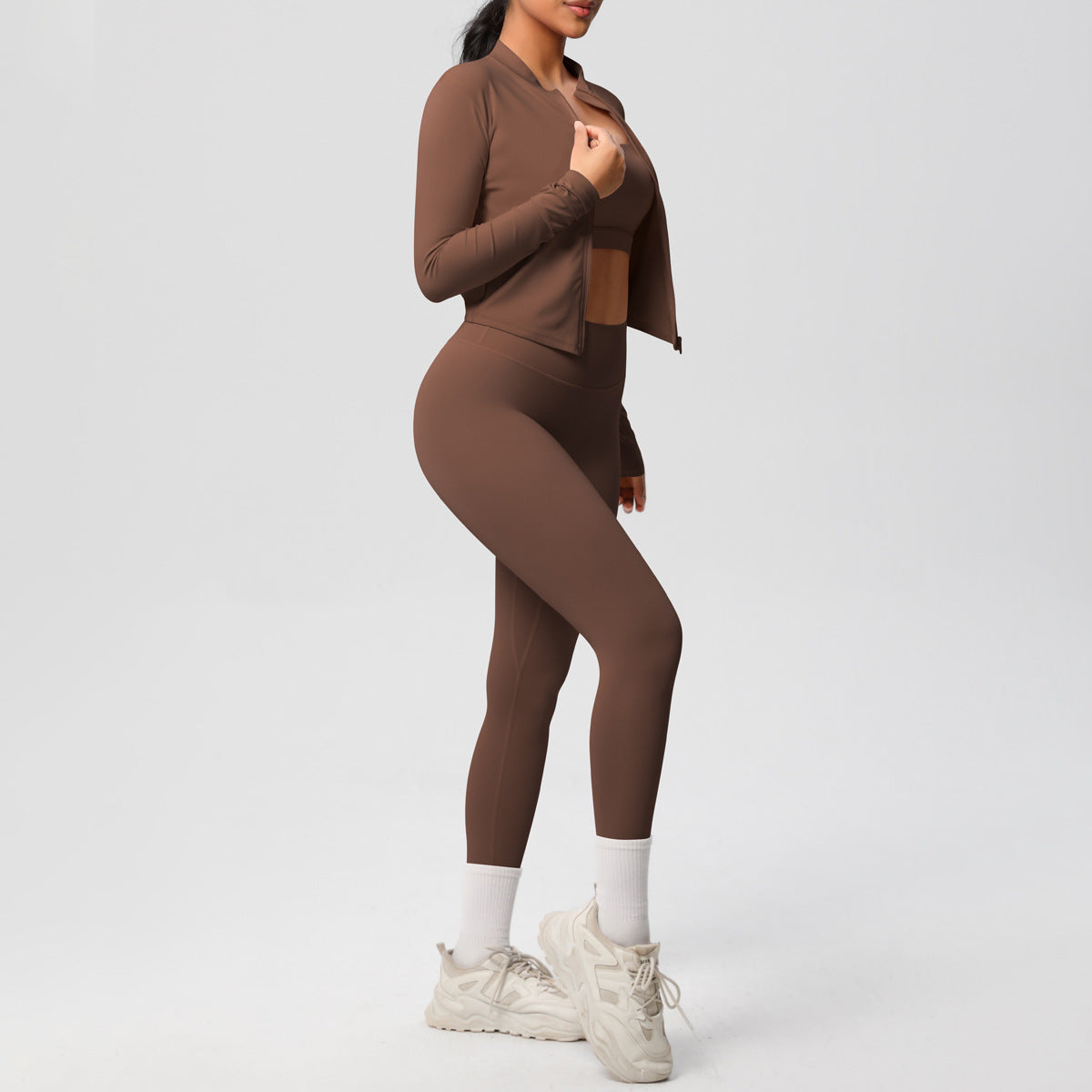 Double Sided Brushed Tight Three Piece Set