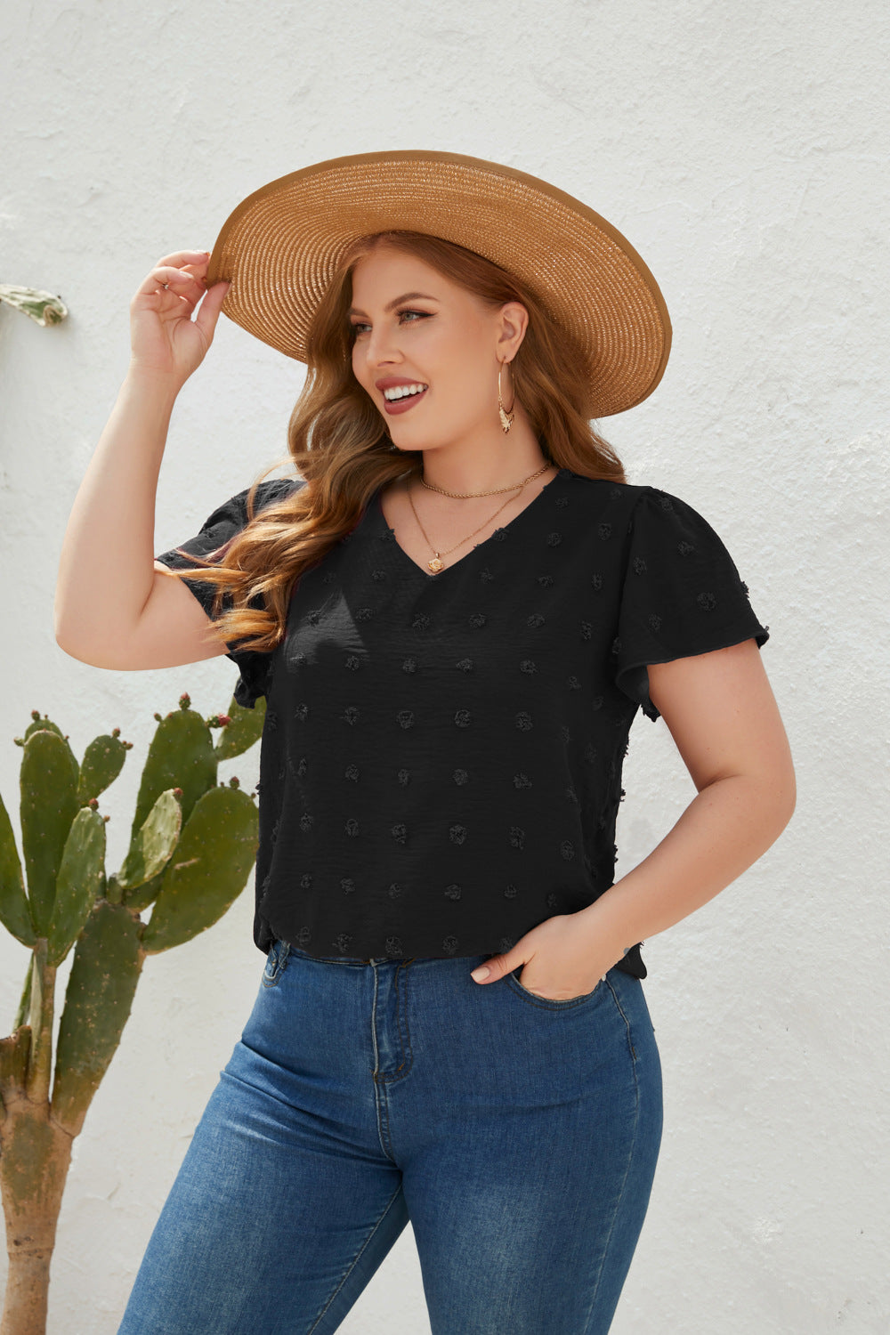 Chloe Polka Dot Top