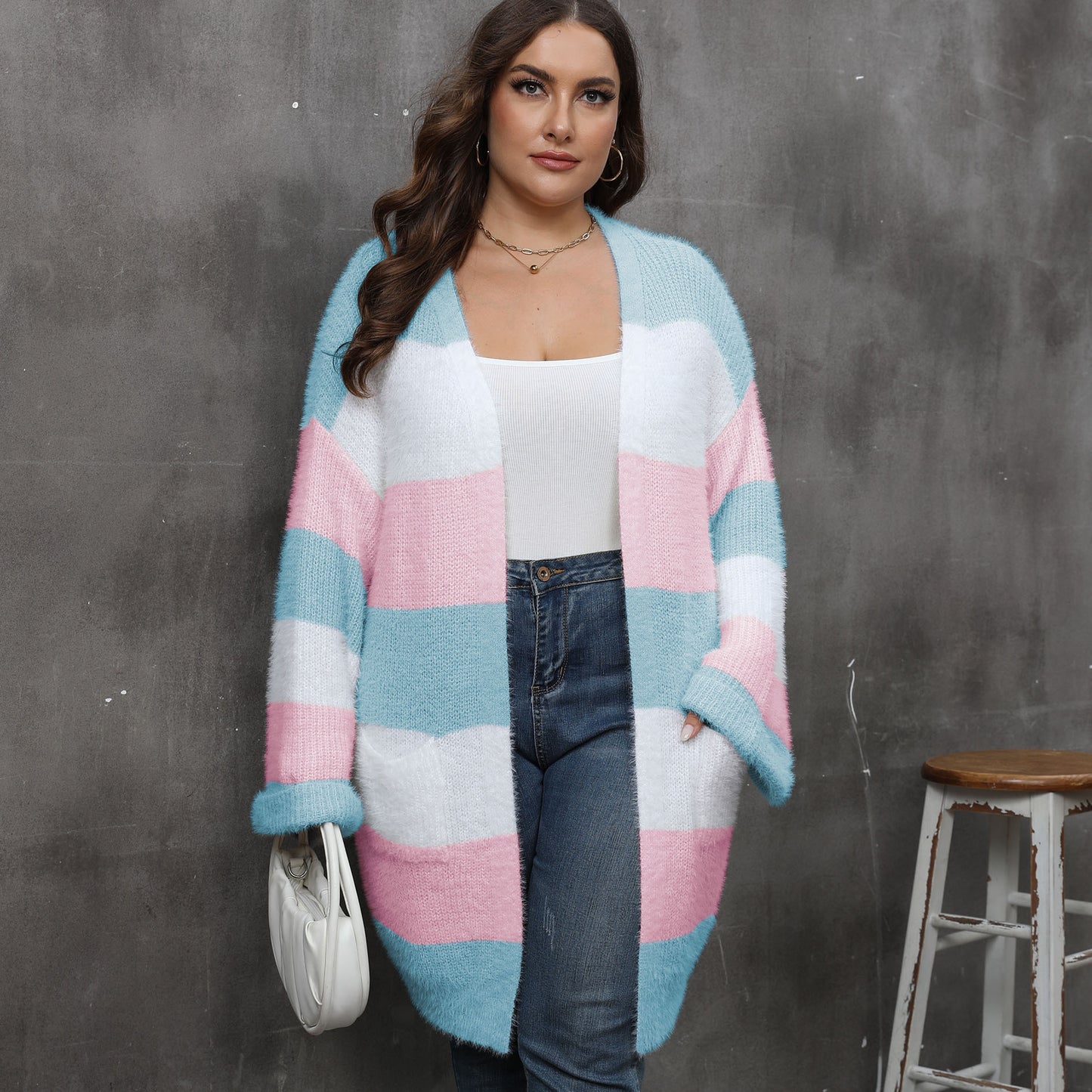 Striped Esme Cardigan