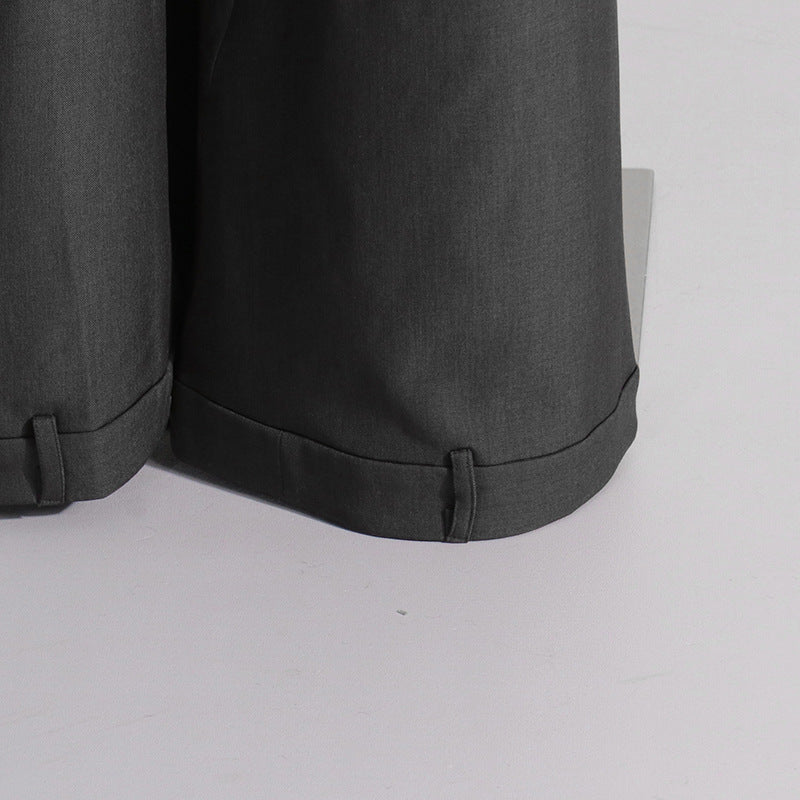 Black Wide Leg Trousers