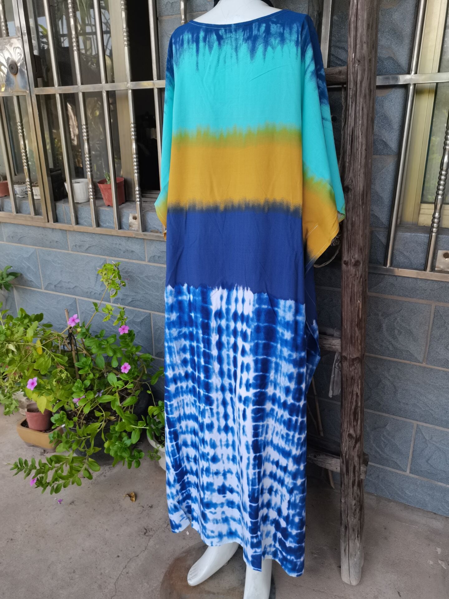 Printed Casual Dress Coverup