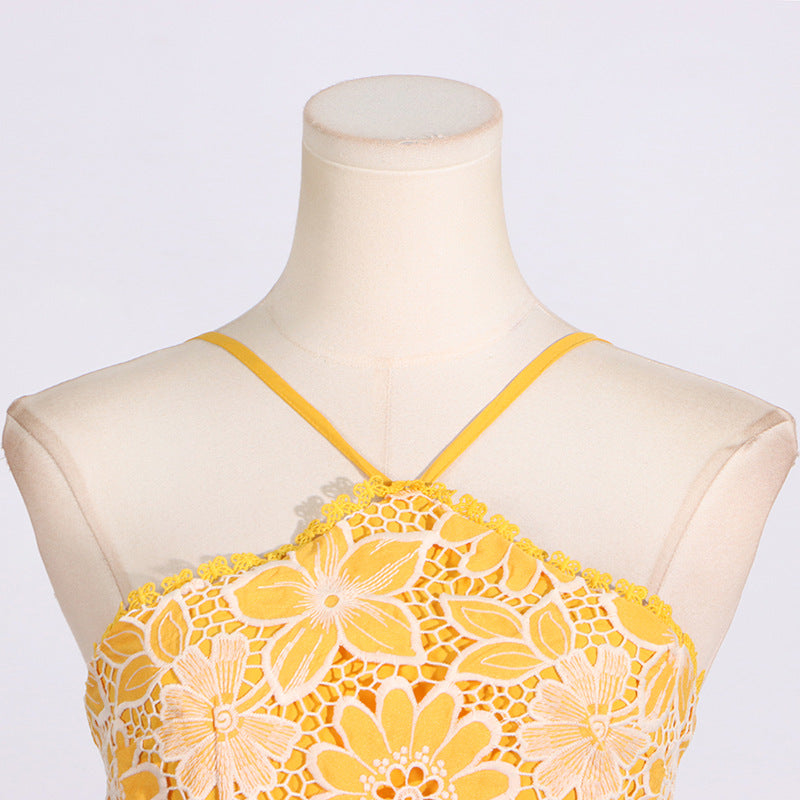 Sofia Halter Cutout Dress