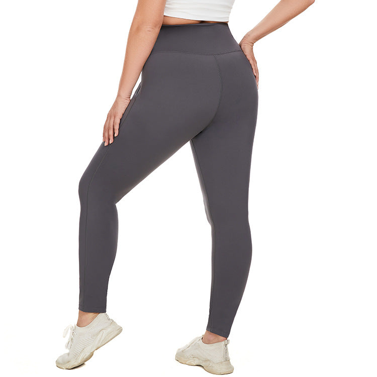 Simple High Waist Fitness Pants