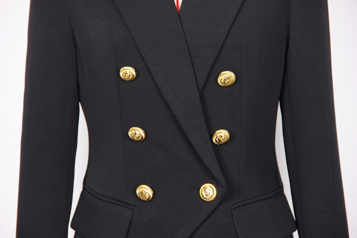 Classic Black Slimming Blazer