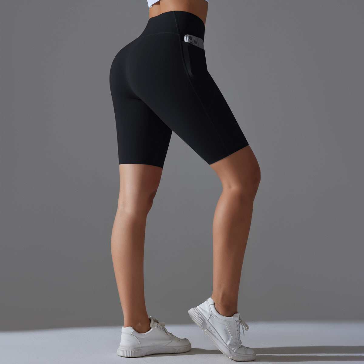 Seamless Side Pocket Shorts