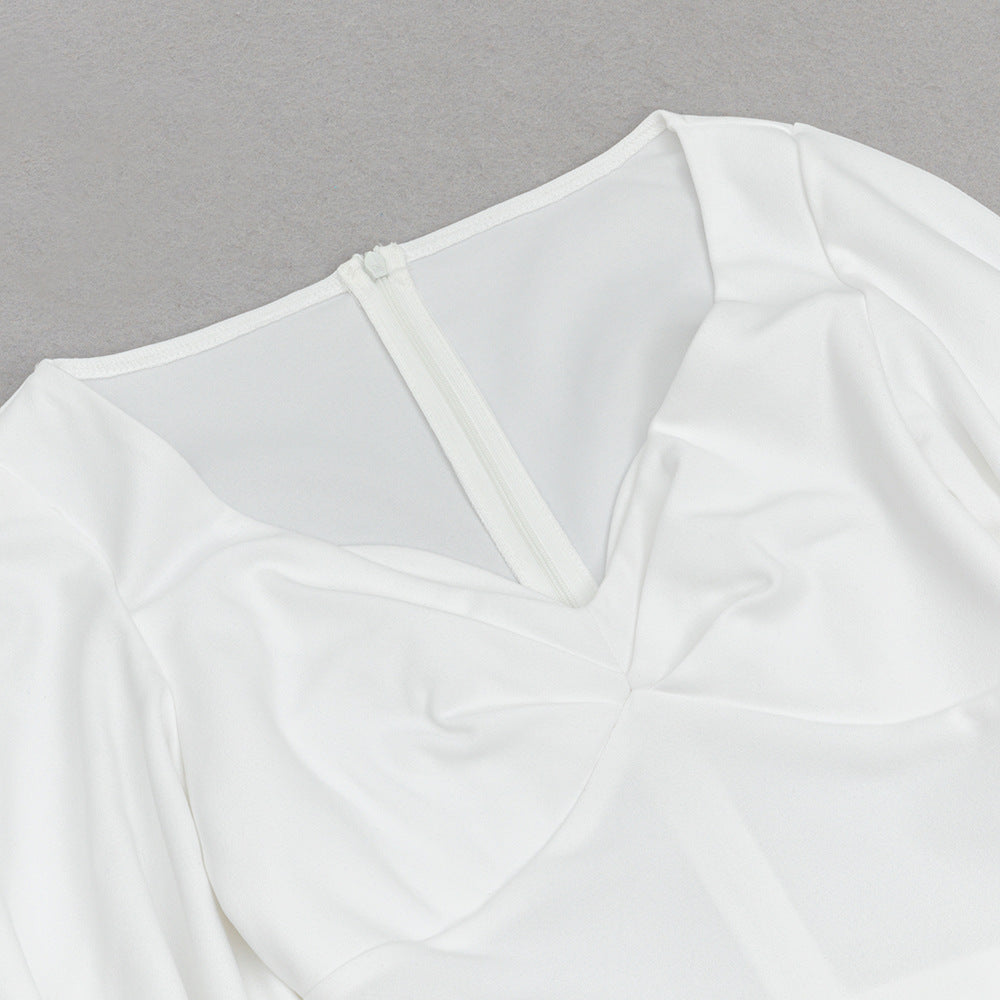 Sofie White Evening Dress