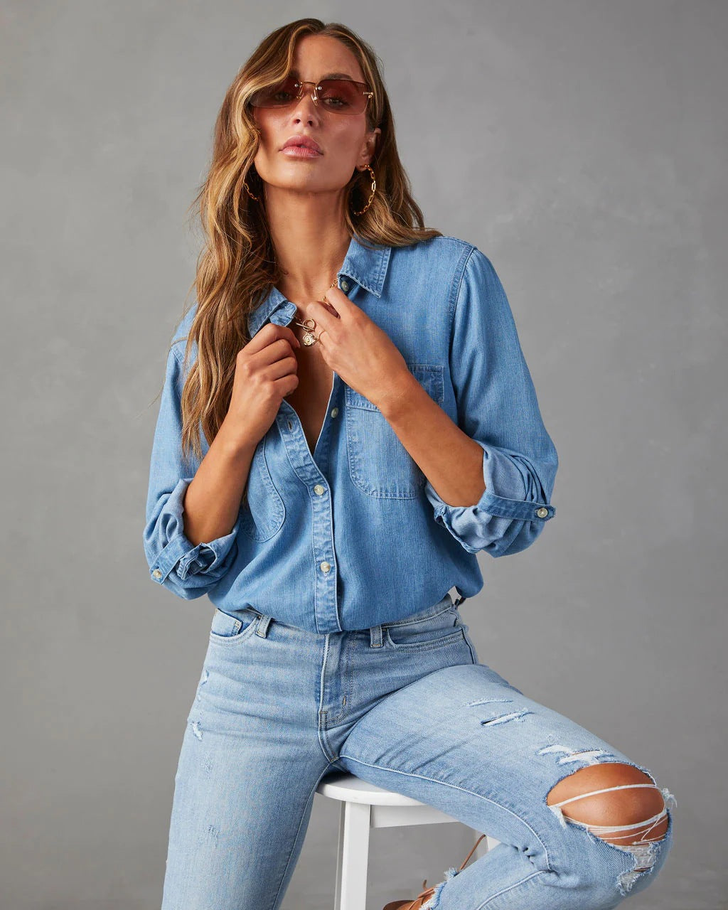 Denim Shirt