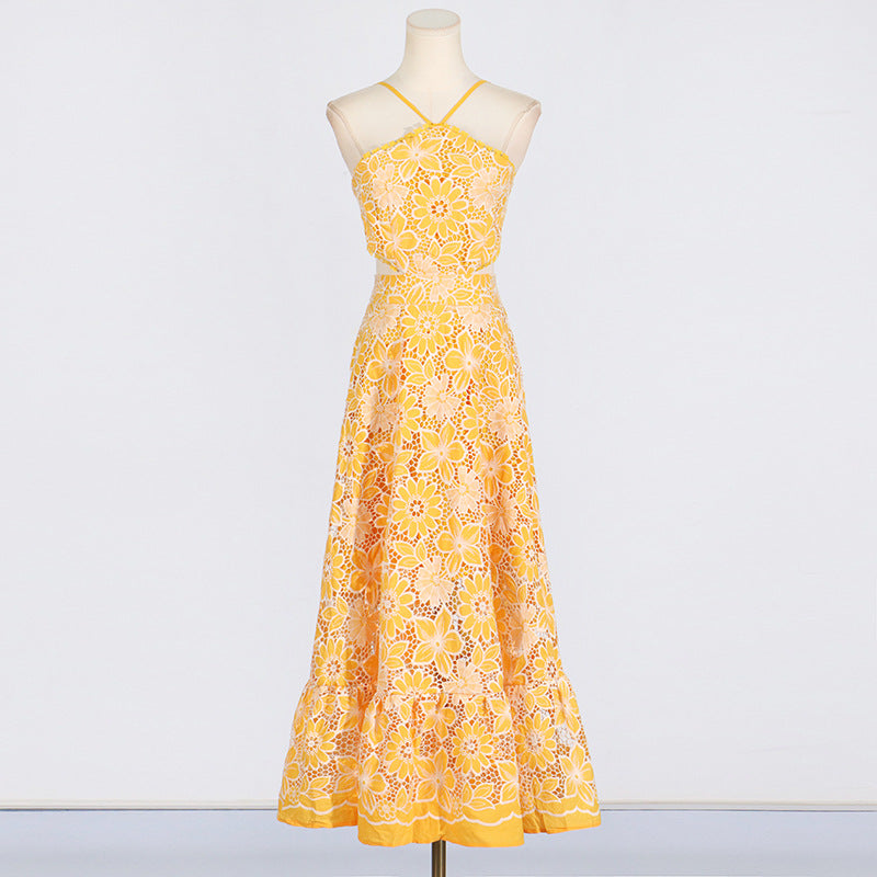 Sofia Halter Cutout Dress