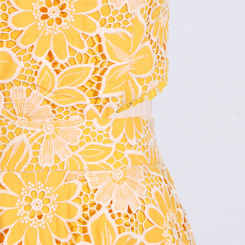 Sofia Halter Cutout Dress