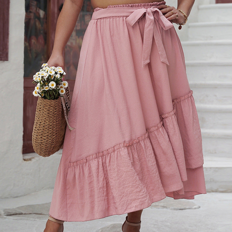 Pink Midi Keri Skirt