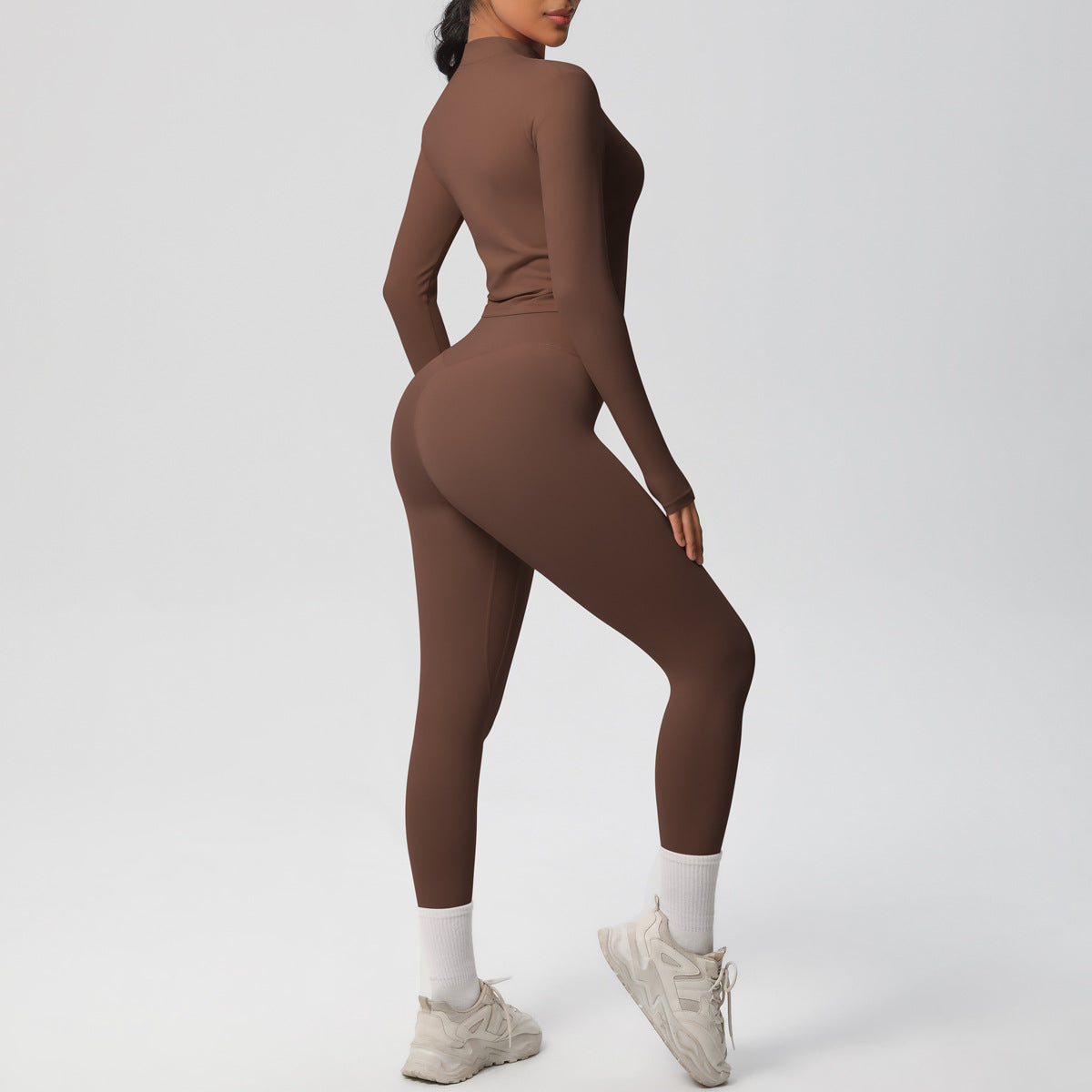 Skinny Yoga Pants High Waist Set