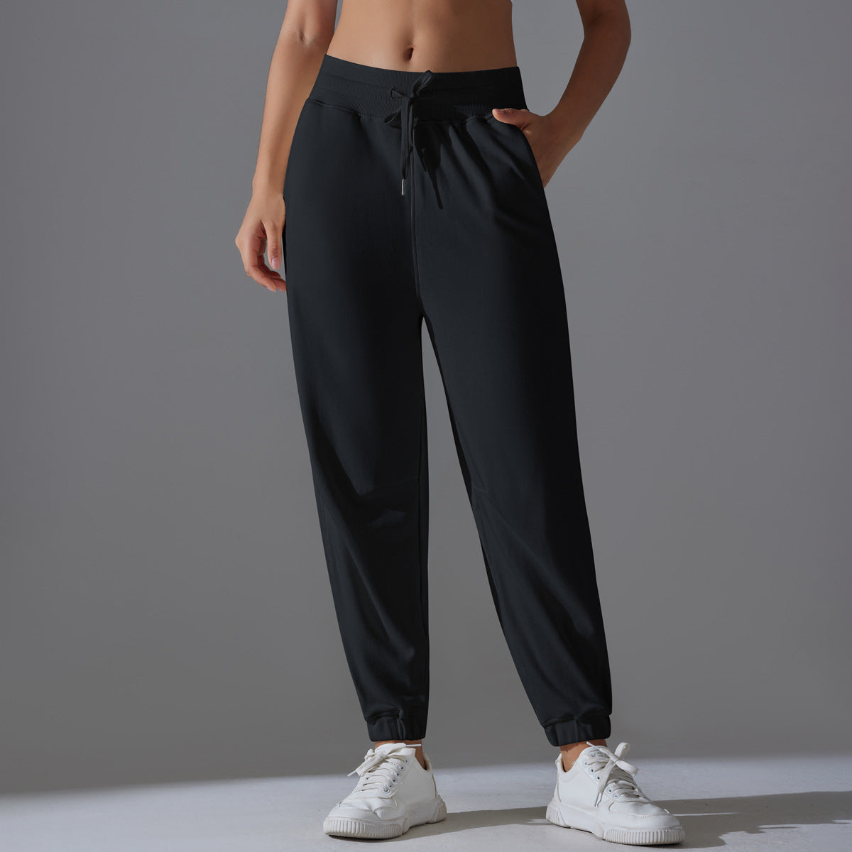 Loose Tapered Sports Pants