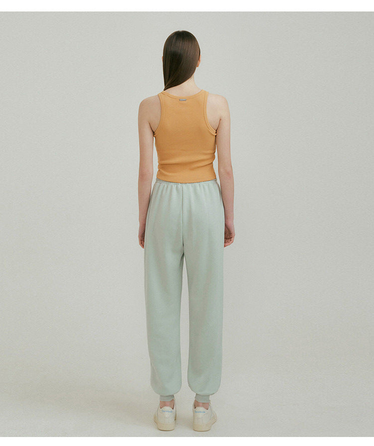 Elastic High Waist Sweatpants
