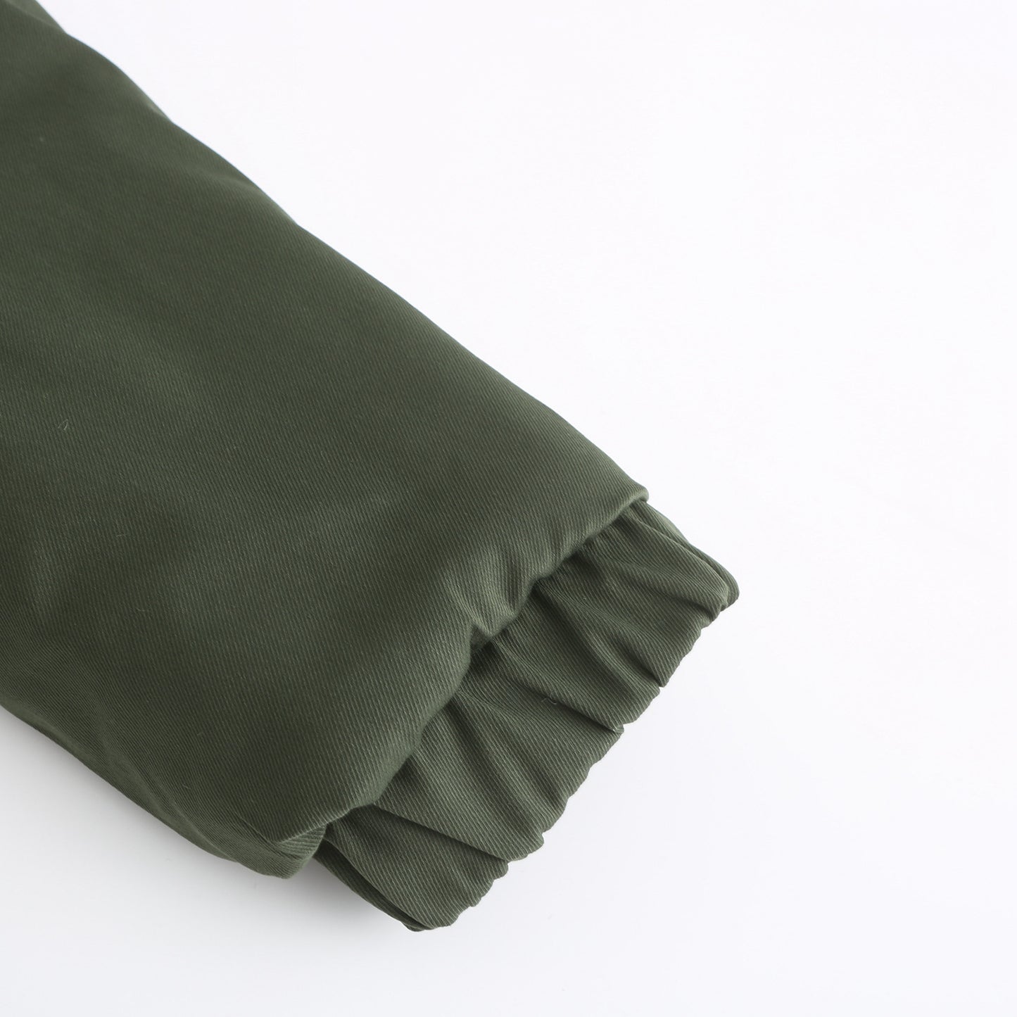 Double Sided Cotton Padded Coat w/ Detachable Hood