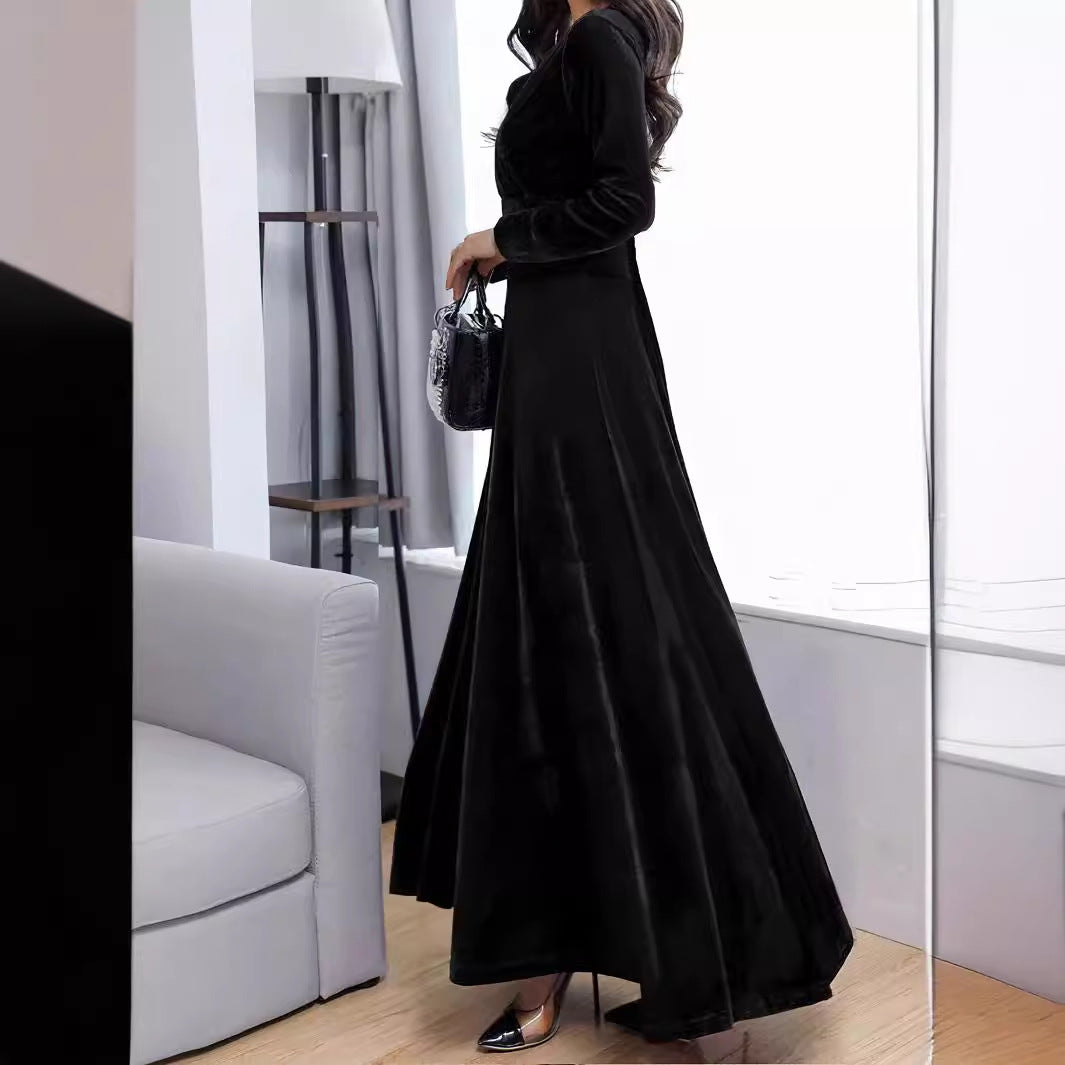 Gaia Black Dress
