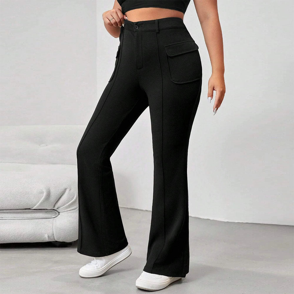 Black Flare Pants
