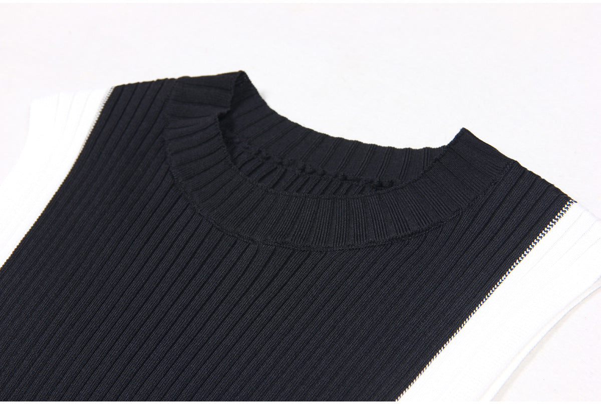 Naomi Sleeveless Slim Knitted Dress