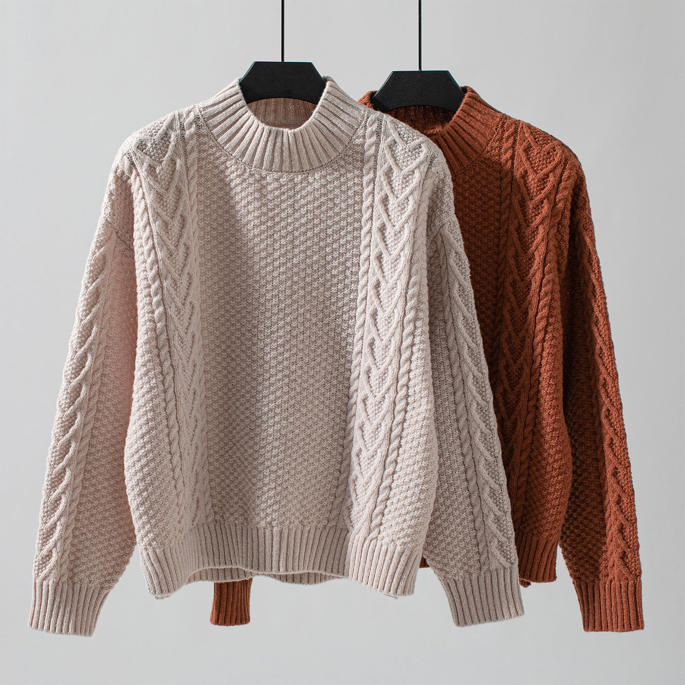 Half Turtleneck Sweater