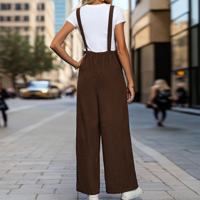 Coffee Brown Light Overalls