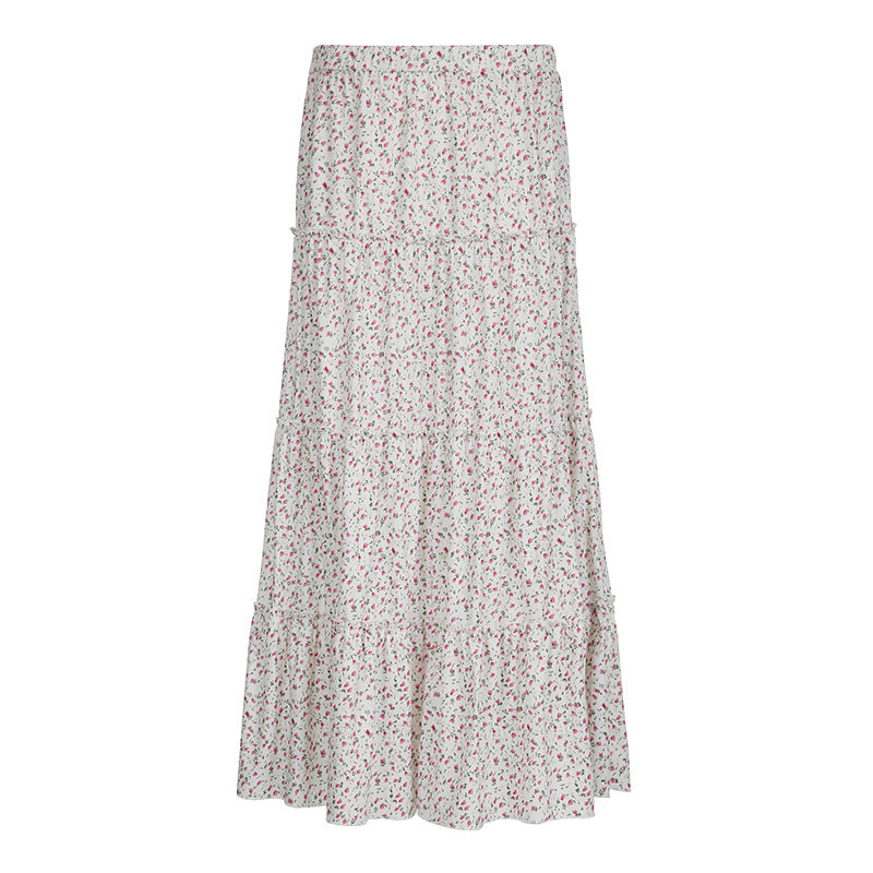 Light Pastoral Gentle Floral Skirt