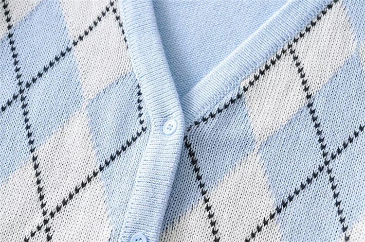 Argyle Cardigan