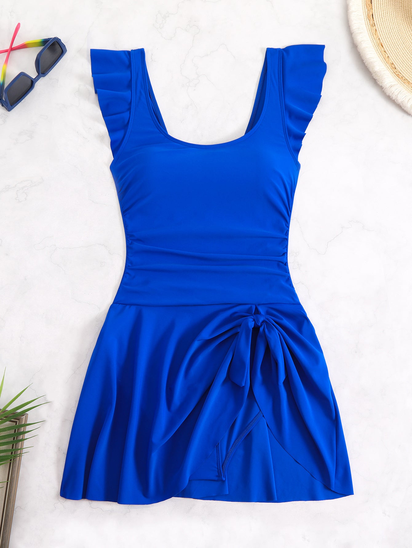 One Piece Conservative Swimsuit