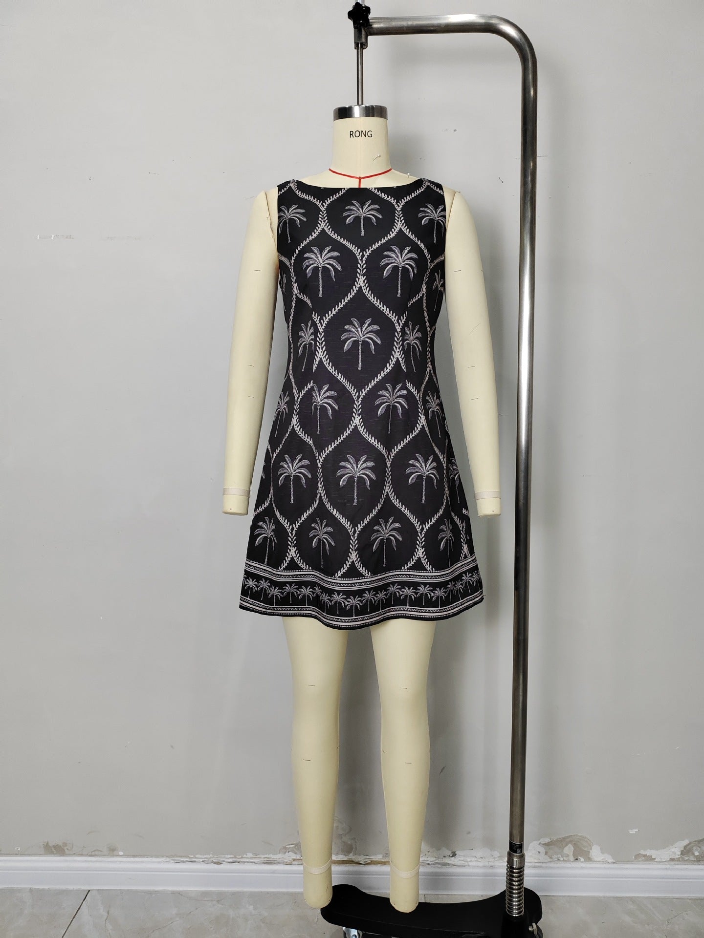 Floral Embroidery Dress