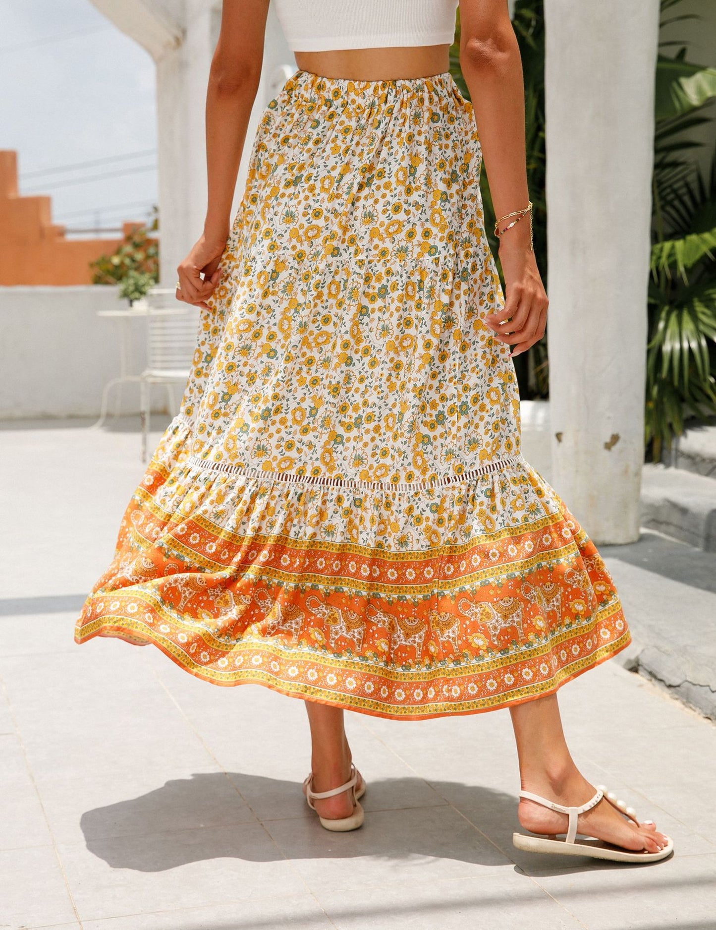Bohemian Beach Skirt