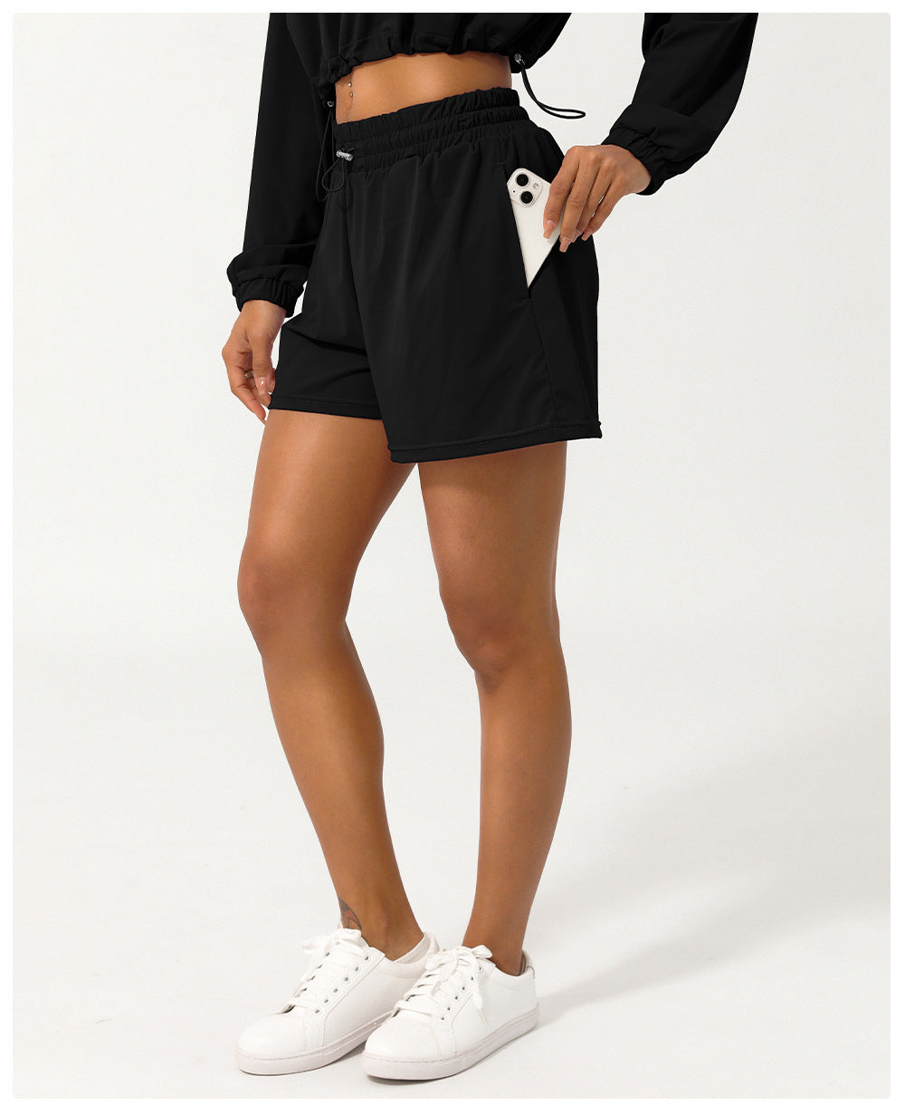 Exercise Drawstring Shorts