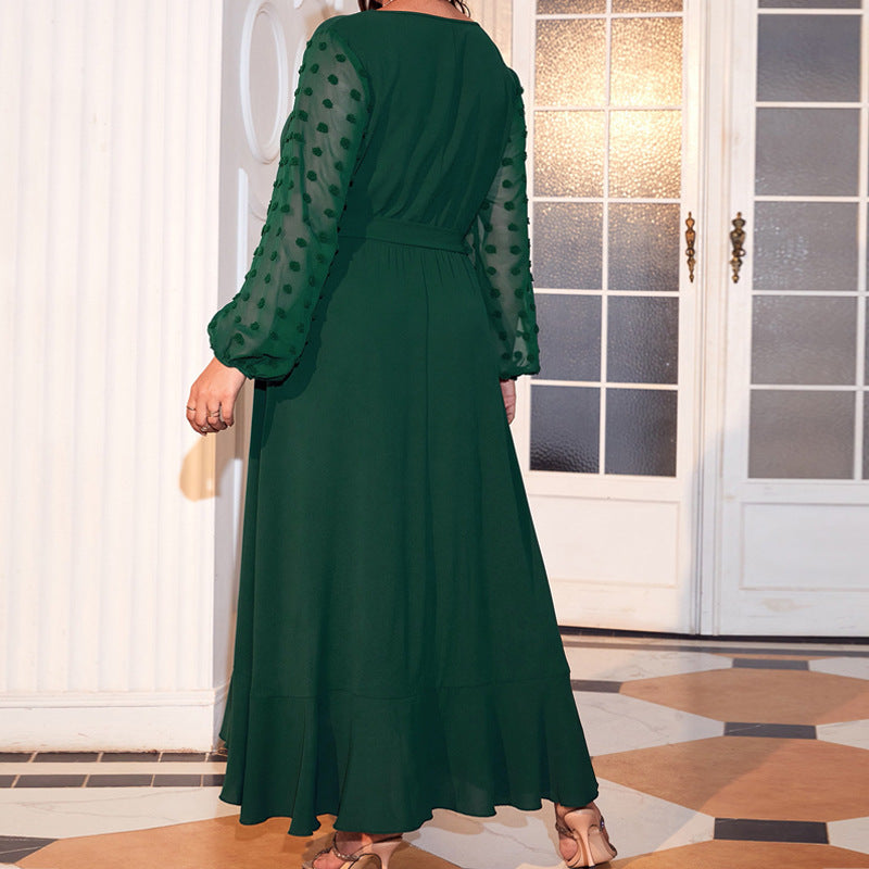 Lola Tie-Up Midi Dress
