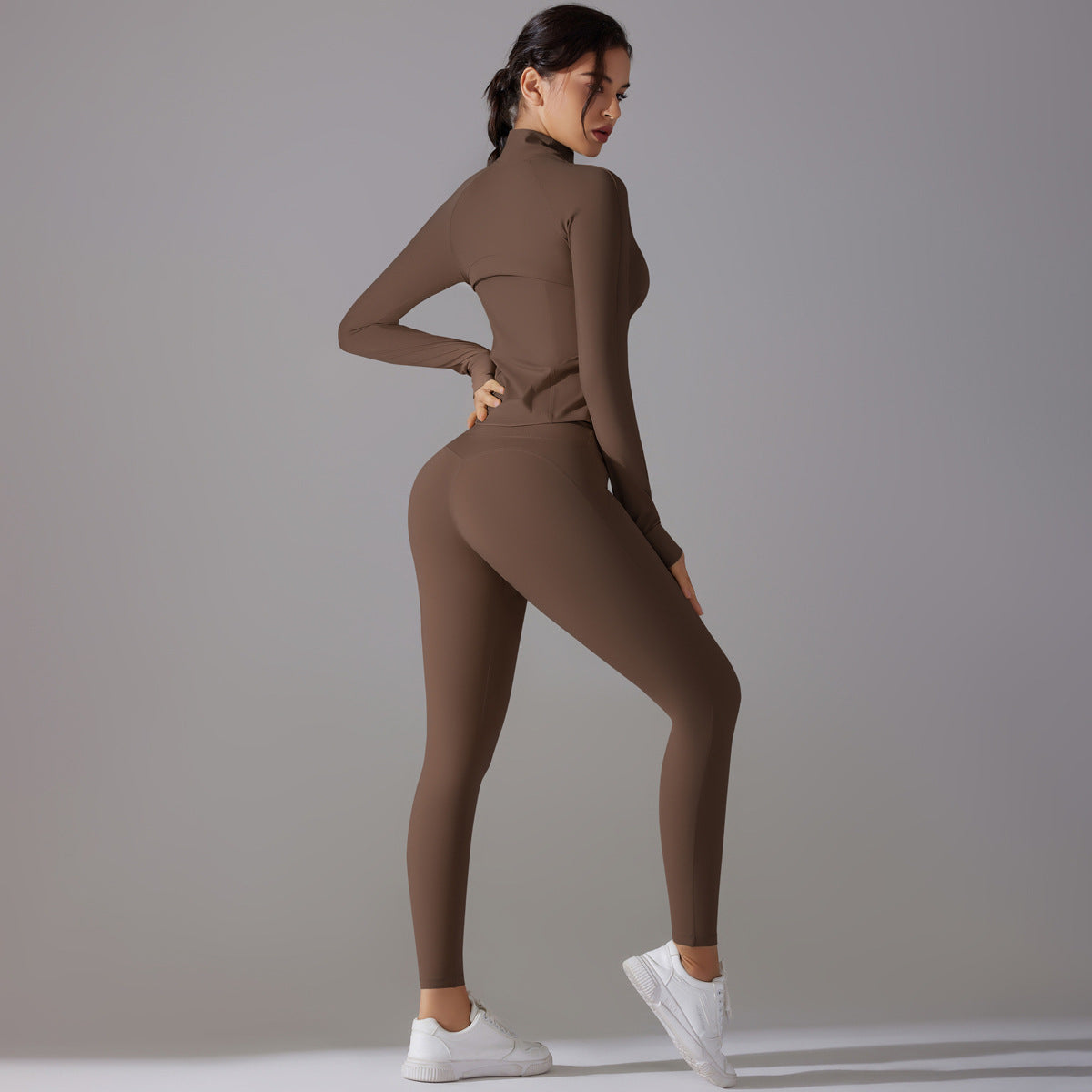Long Sleeve Zipper Jacket & Pants Set