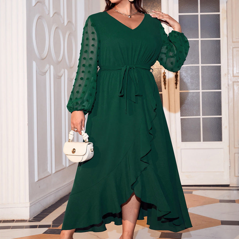 Lola Tie-Up Midi Dress