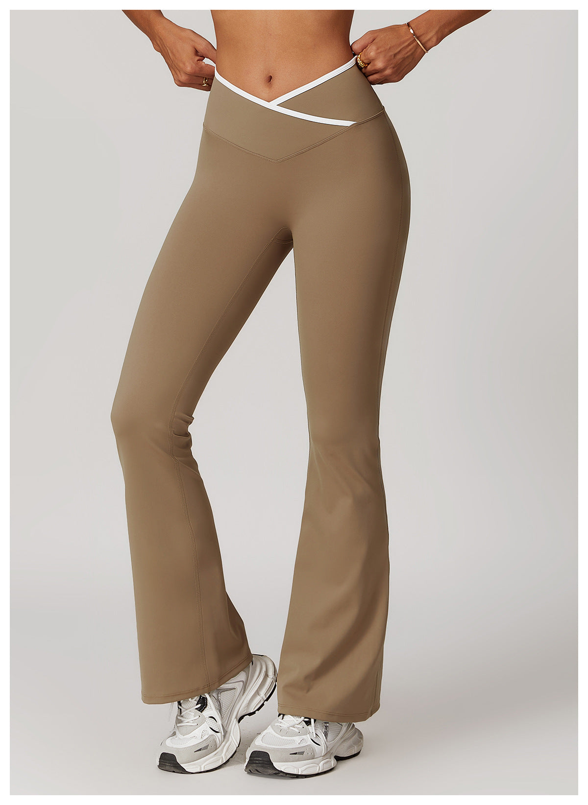 Tight Sports Flare Pants