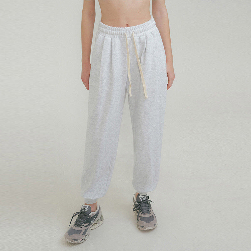 Elastic High Waist Sweatpants
