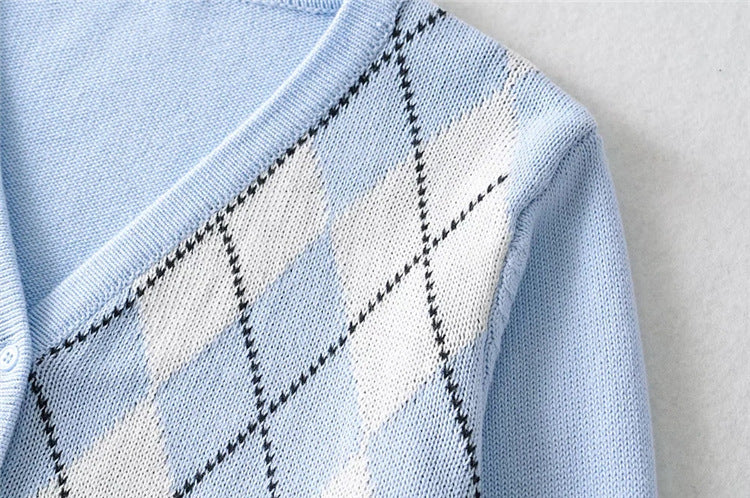 Argyle Cardigan