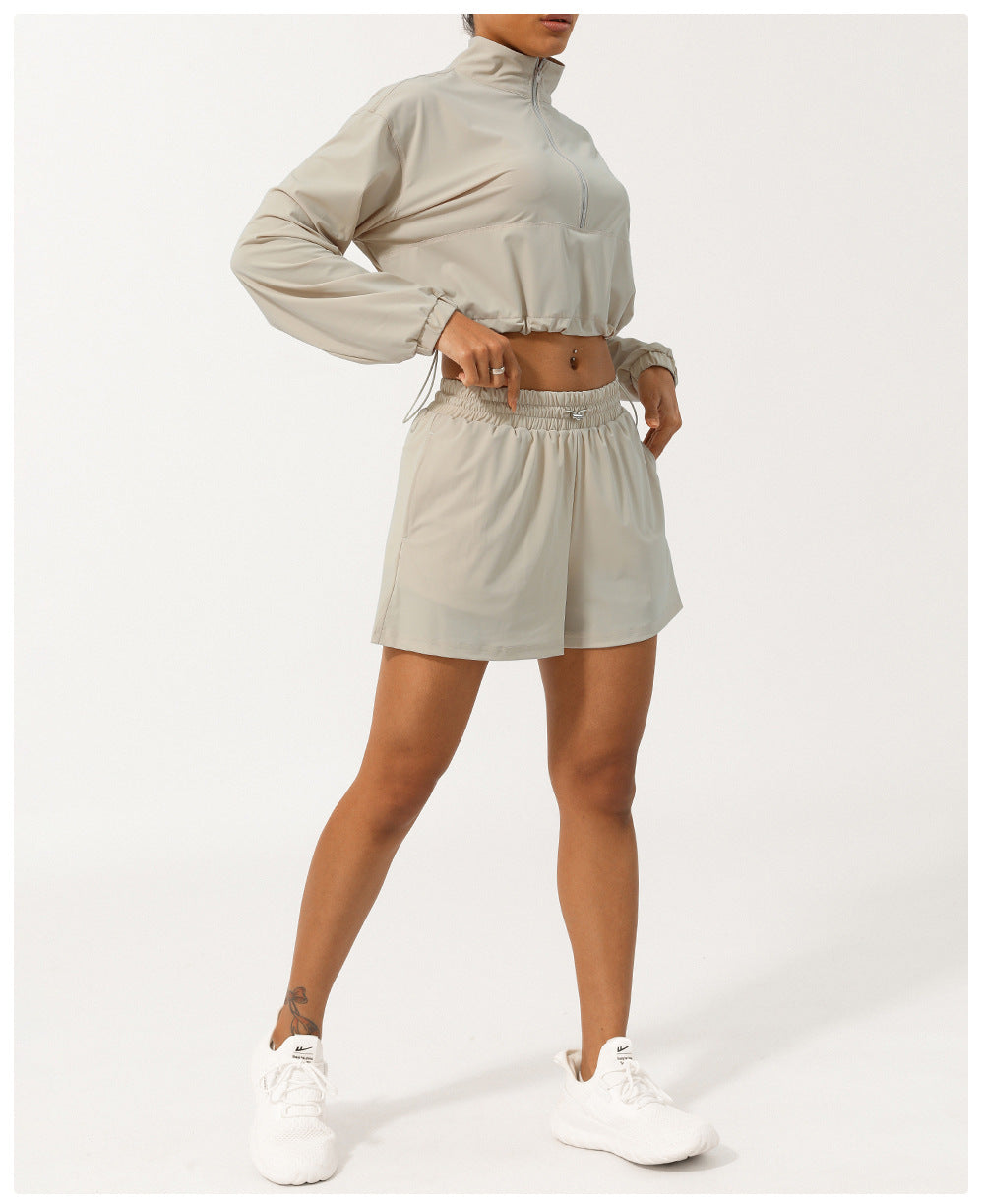 Exercise Drawstring Shorts