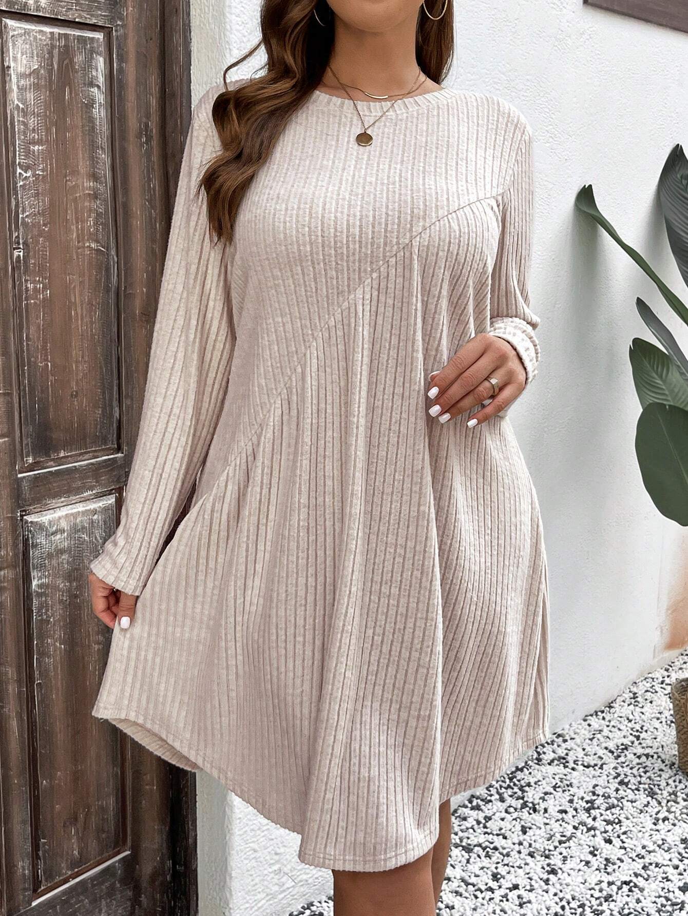 Long Sleeve T-shirt Dress