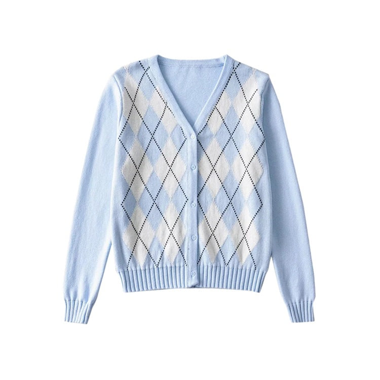 Argyle Cardigan