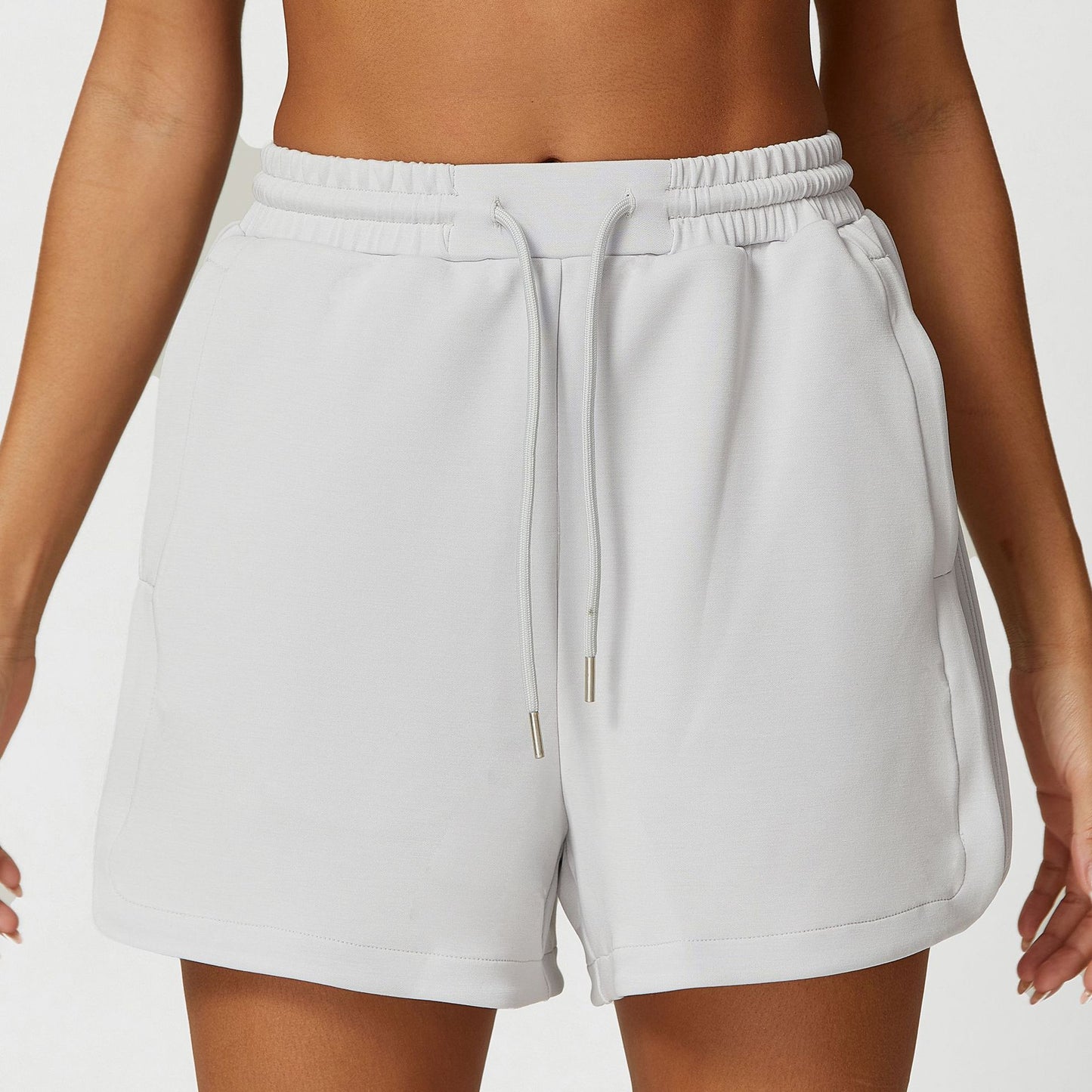 Stone Washed Half Zipper Shirt & Shorts