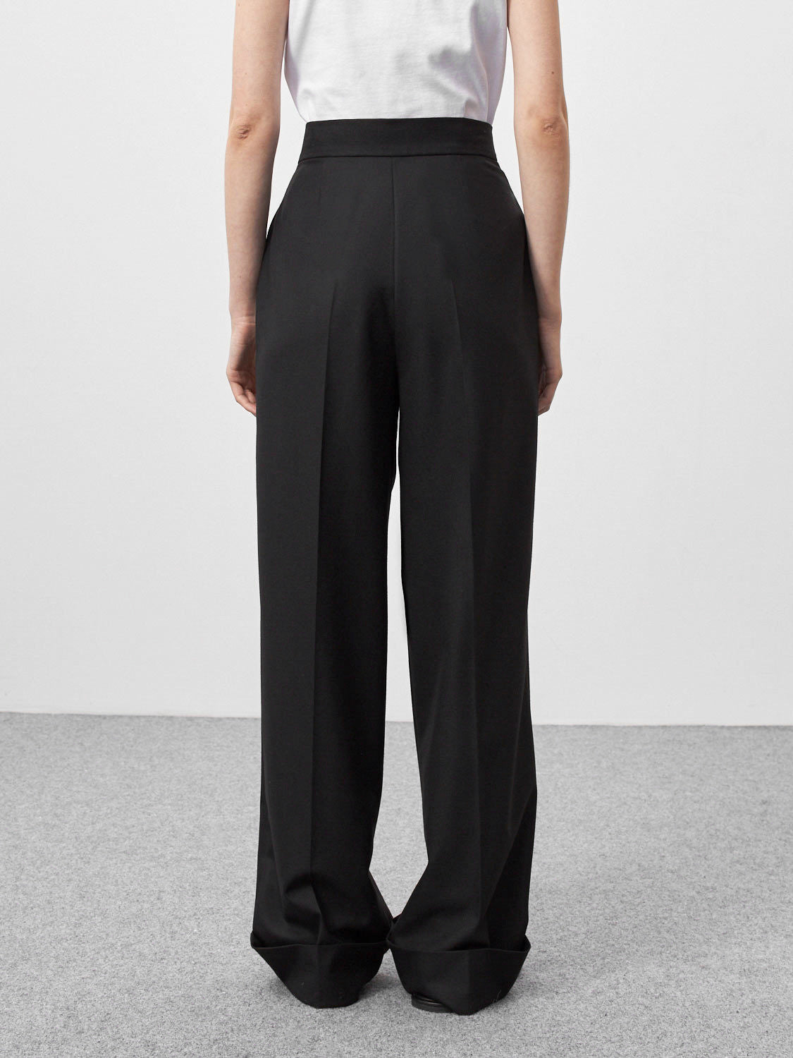 Black Mopping Work Pants