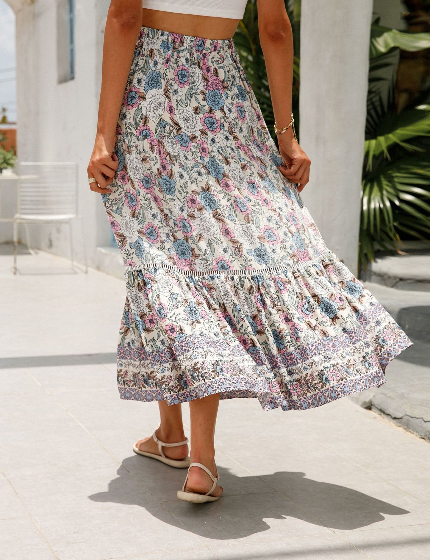 Bohemian Beach Skirt