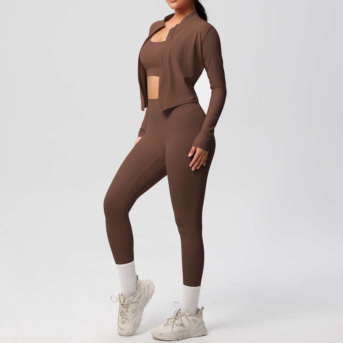 Double Sided Brushed Tight Three Piece Set