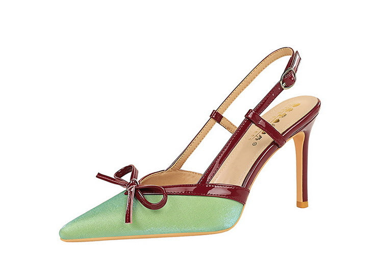 Bow Stiletto High Heels