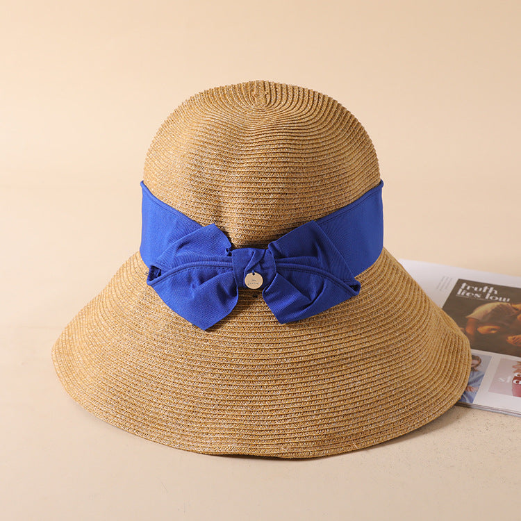 Khaki Decorative Band Blue