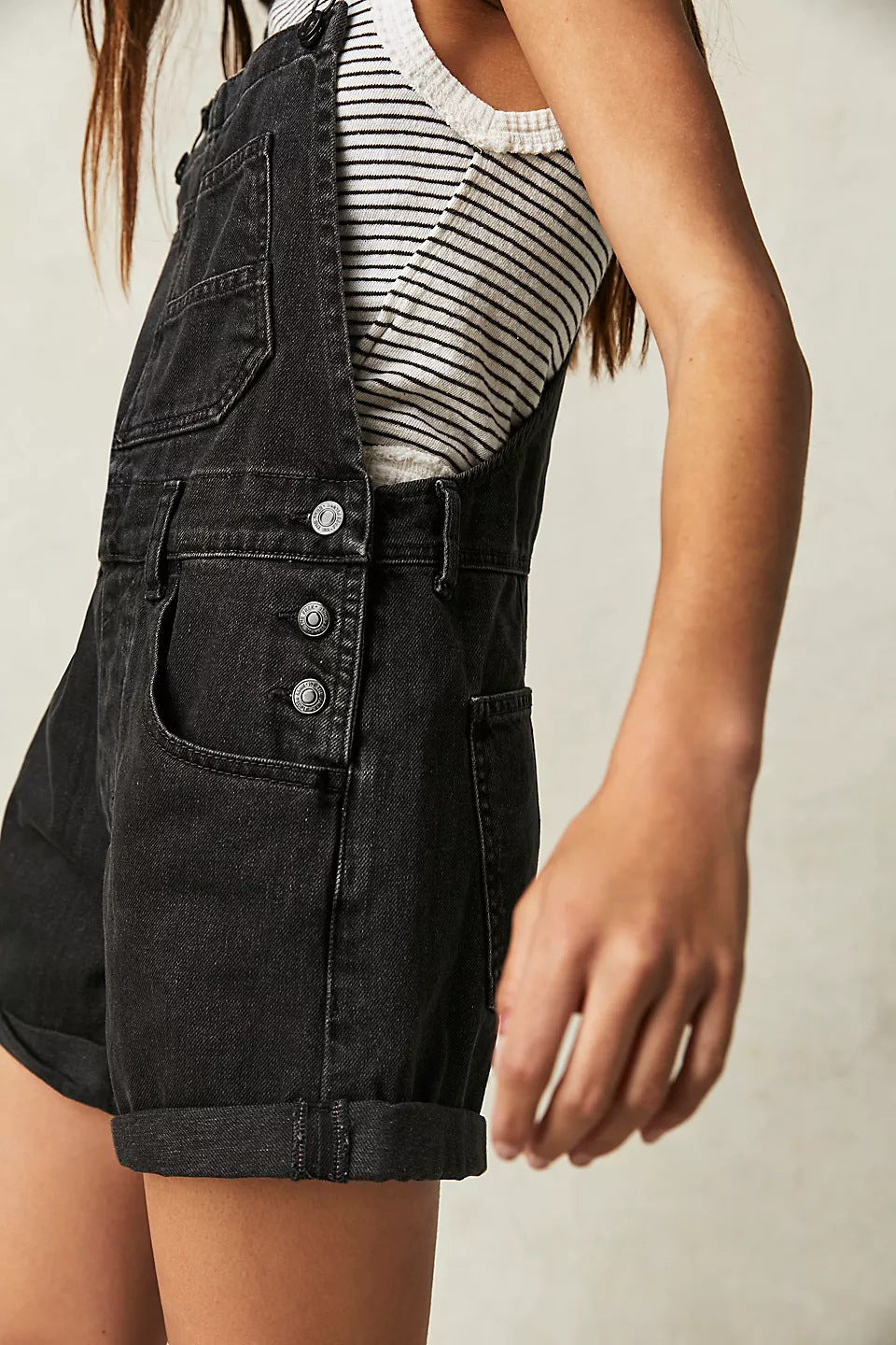 Steph Denim Overalls