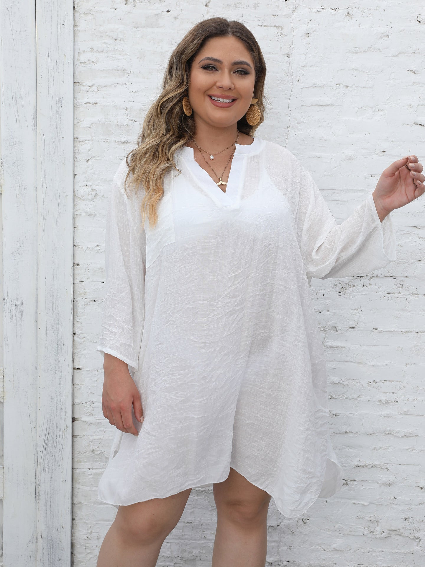 Beach Shirt Cover-Up