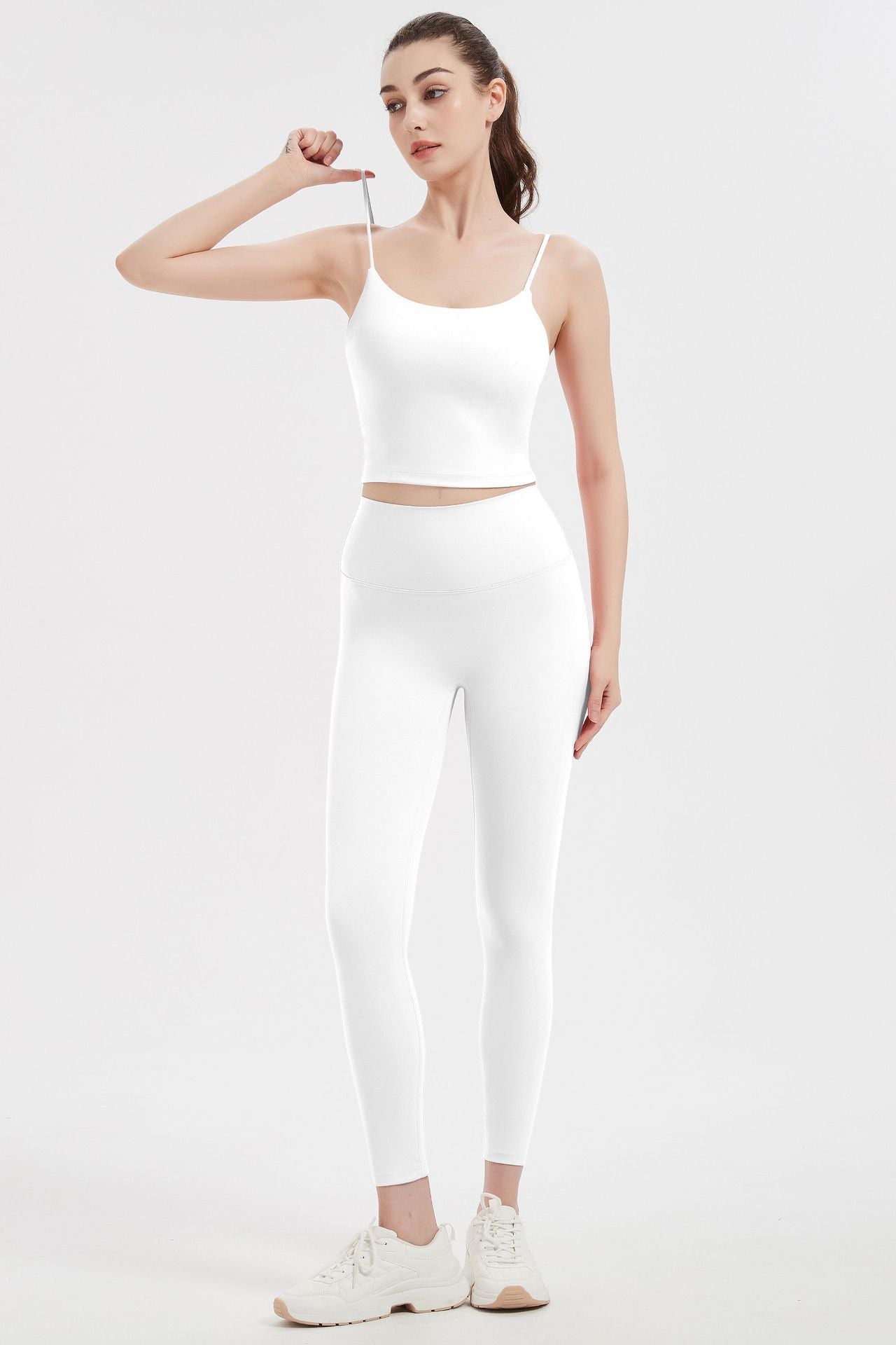 Sportswear Two Piece Set with Chest pad