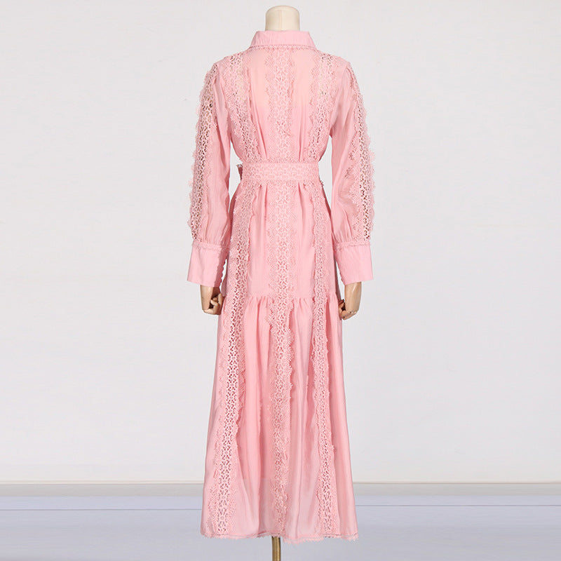 French Elegance Ruffled Dress